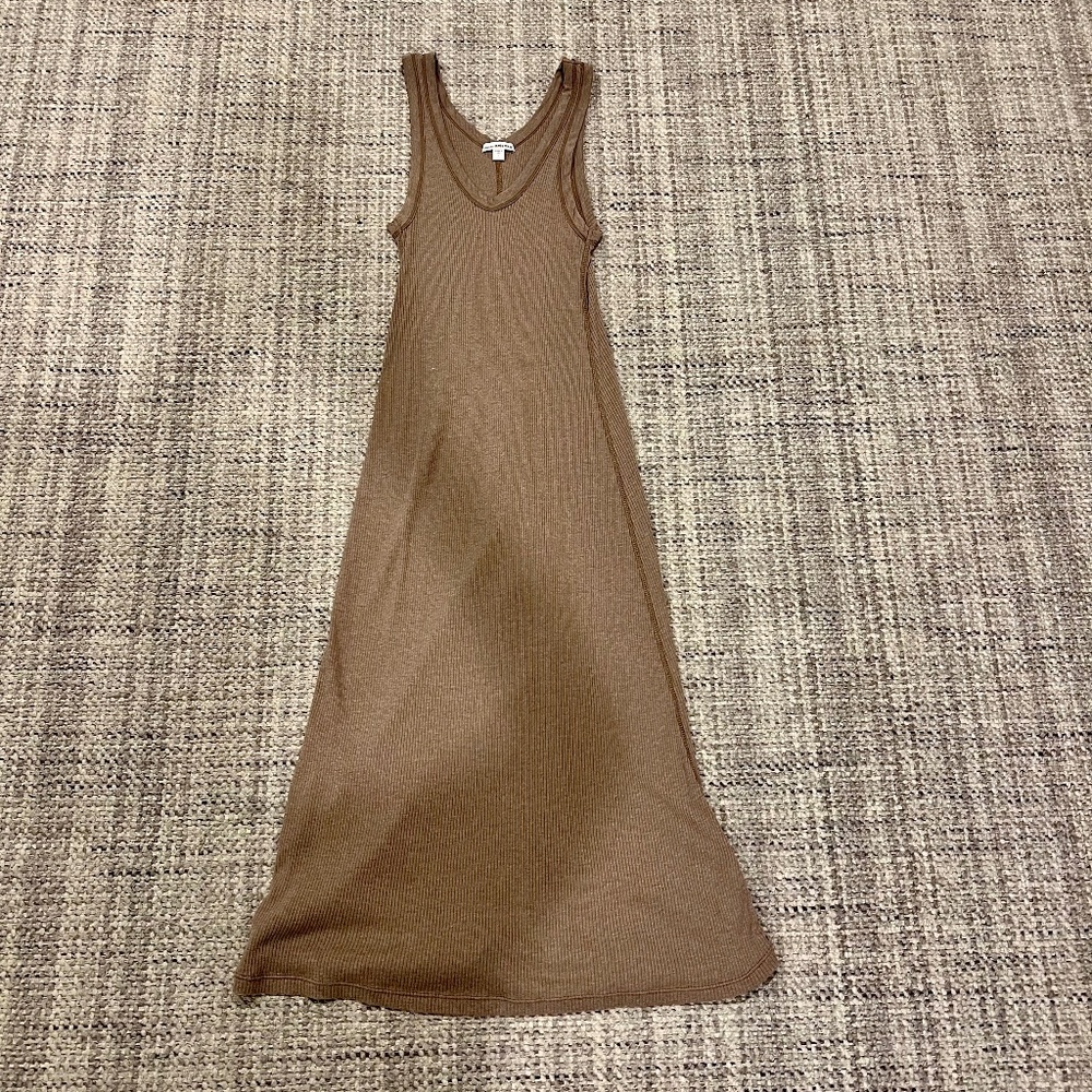 James Perse Brown Maxi Dress